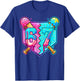 Baseball Drip 67 Six Seven Number 67 Player 67th Birthday T-Shirt - T-Shirt | Royal