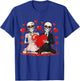 Valentine Skeleton Lover Cute Valentines Day T-Shirt - T-Shirt | Royal