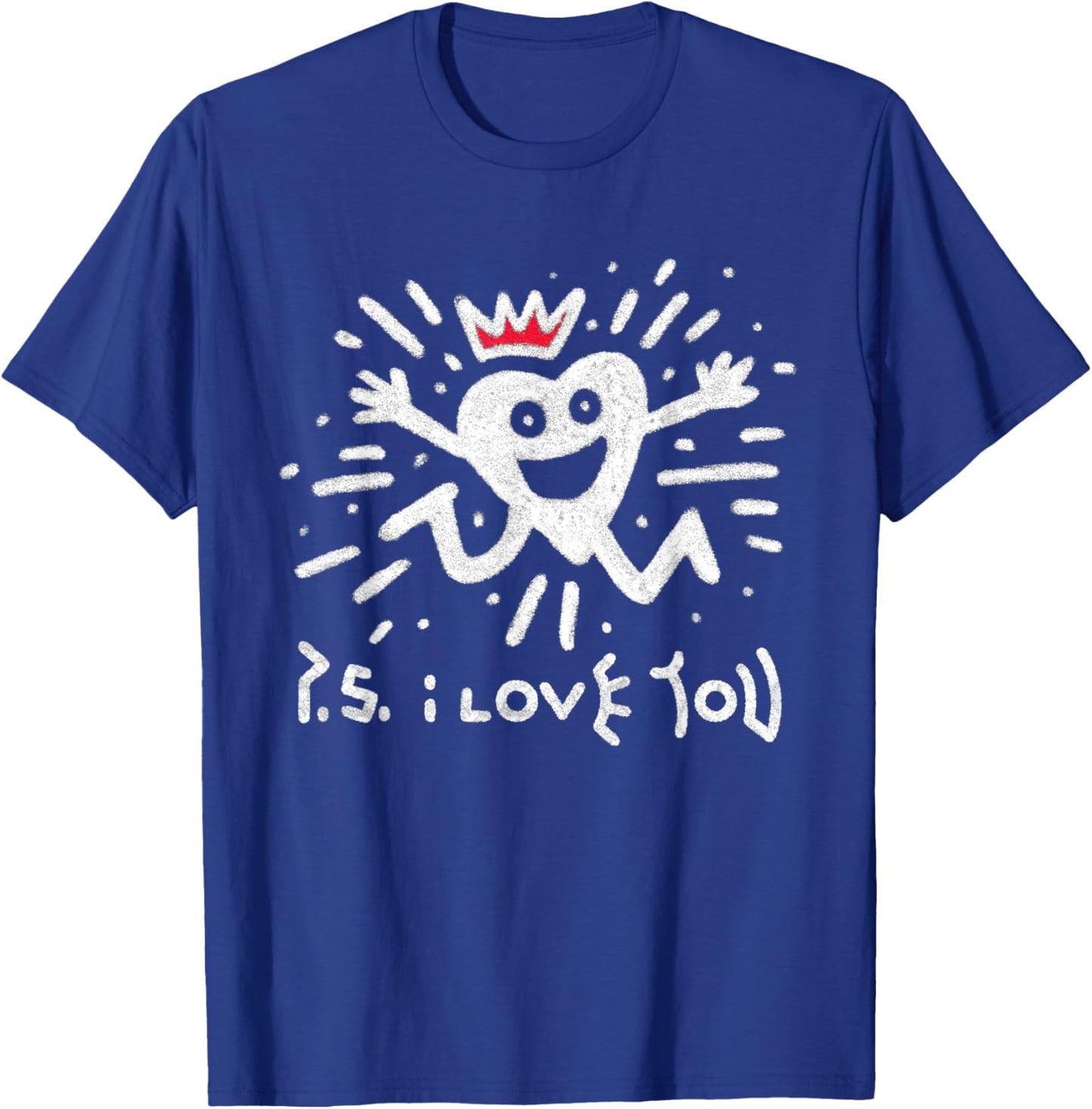 Ps I Love You Day Purple T-Shirt - T-Shirt | Royal