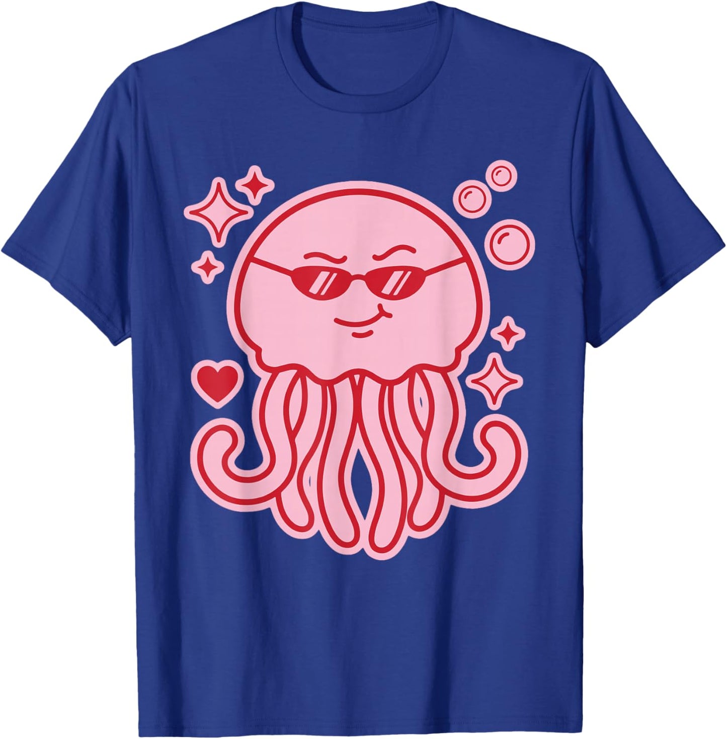 Y2K Cute Kawaii Pink Jellyfish T-Shirt - T-Shirt | Royal