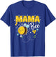 Mama Bee Cute Beekeeping Birthday Party Matching Family T-Shirt - T-Shirt | Royal