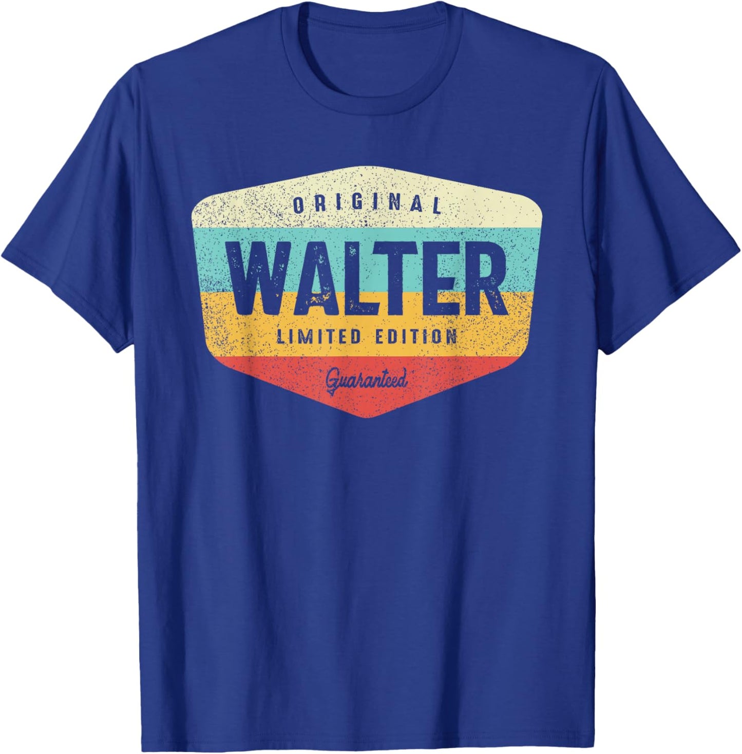 Walter Personalized Name - Walter T-Shirt - T-Shirt | Royal