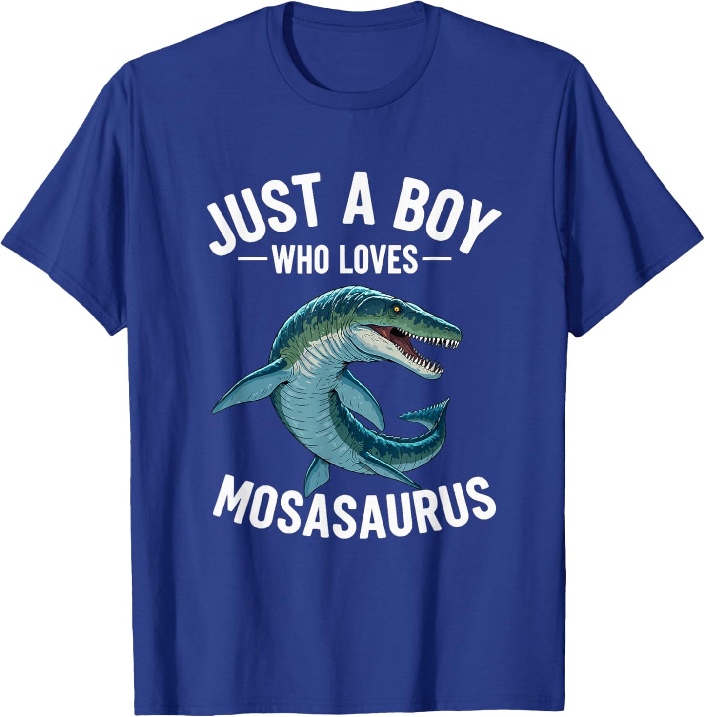 Mosasaurus Shirt for Boys Who Love Mosasaurus T-Shirt - T-Shirt | Royal