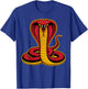 Red Cobra Snake T-Shirt - T-Shirt | Royal
