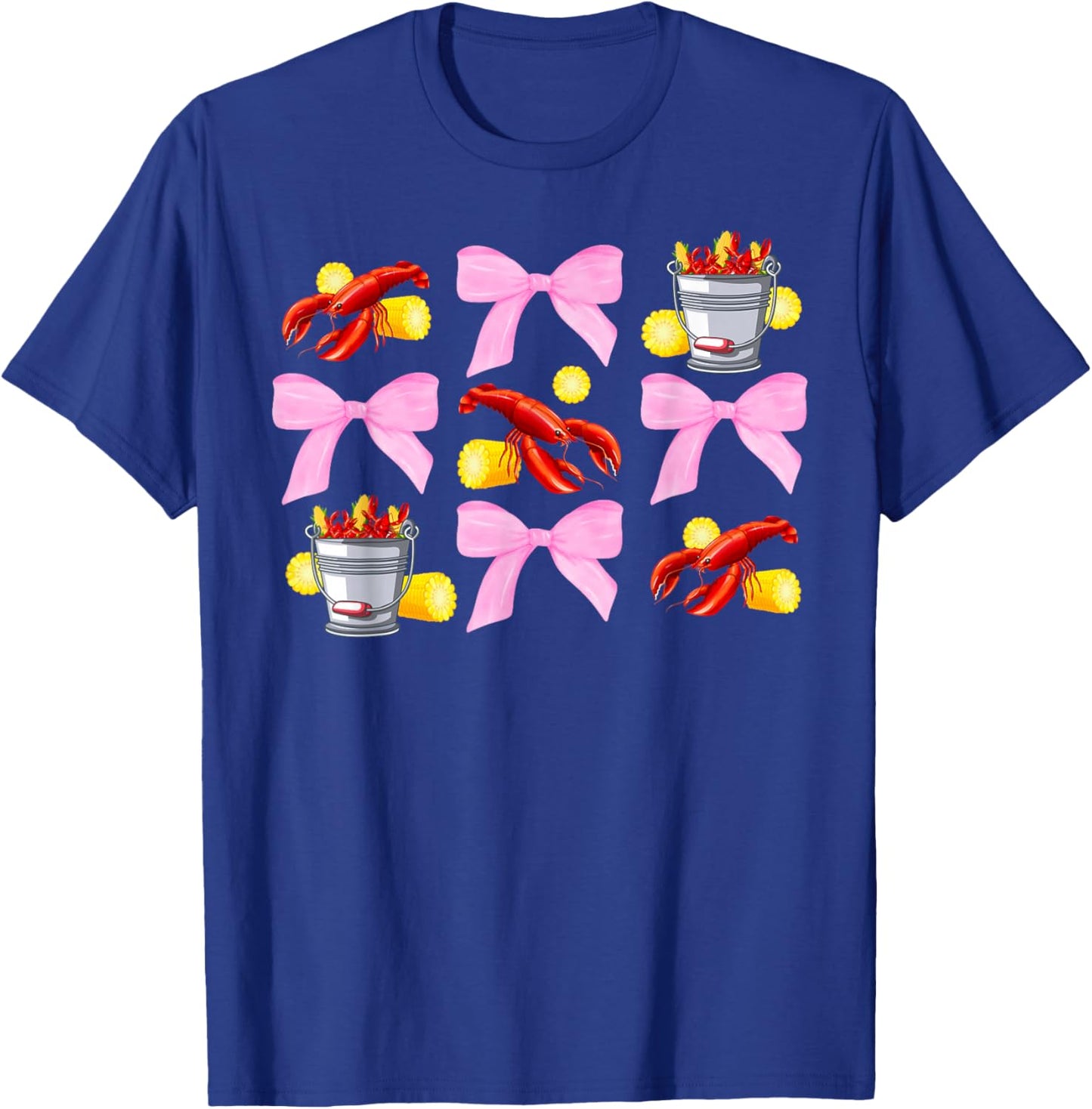 Crawfish Coquette Crawfish Lover Crawfish Boil T-Shirt - T-Shirt | Royal