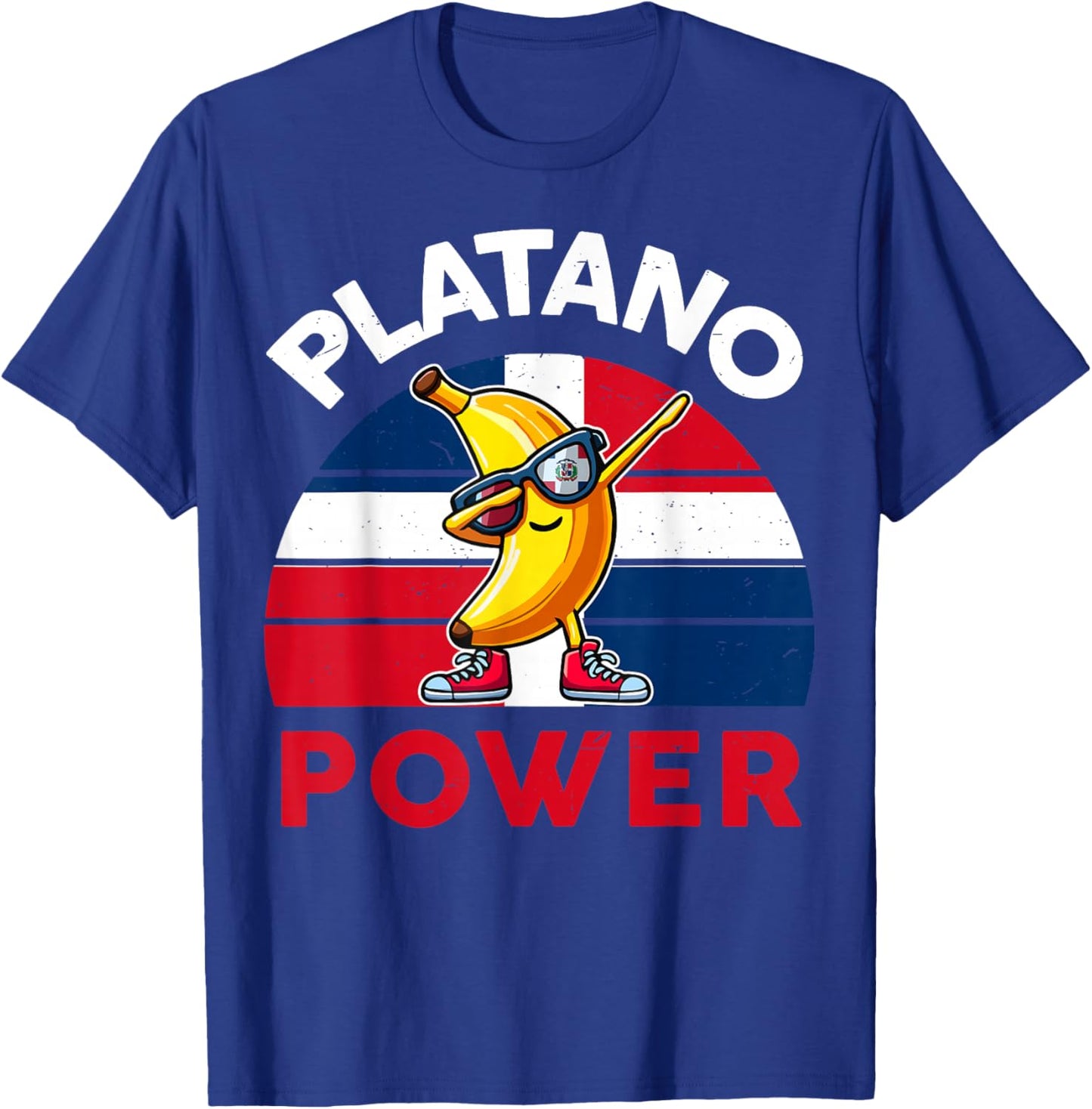 Toddler Boy Dominican Republic Platano Power Flag Platano T-Shirt - T-Shirt | Royal