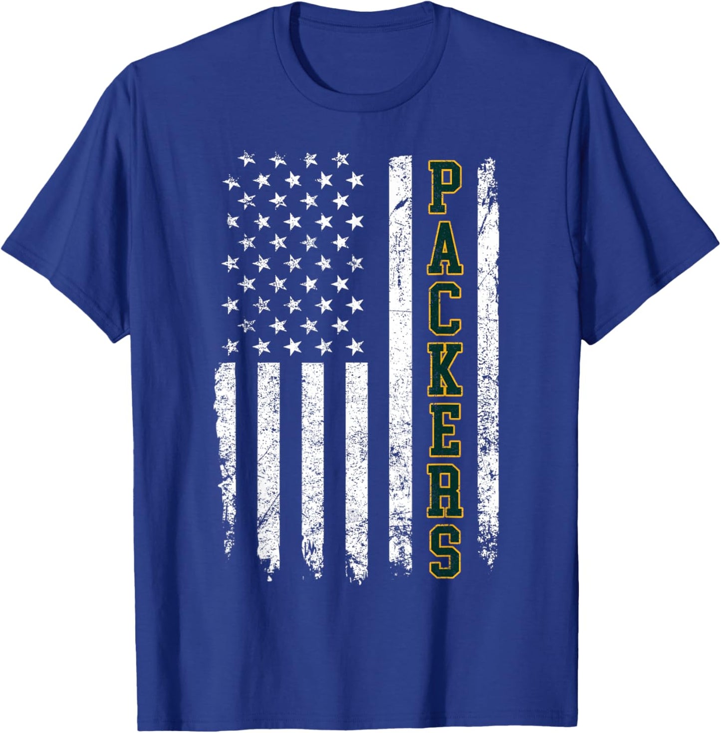 Retro Vintage Packers T-Shirt - T-Shirt | Royal