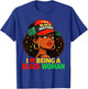 I'm Black History Month Shirt Girls Kids African American T-Shirt - T-Shirt | Royal