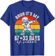 Bruh Its My 67 +33 Days of School 100th Day Dab Kids Boys T-Shirt - T-Shirt | Royal