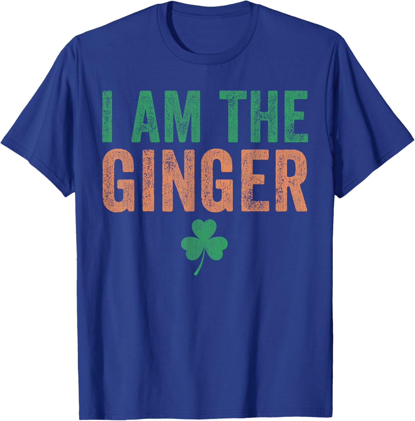 Dibs on The Ginger I Am The Ginger Funny St Patricks Day T-Shirt - T-Shirt | Royal