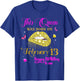 This Queen was Born on February 13, February Birthday T-Shirt - T-Shirt | Royal