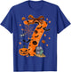 Fun Six Seven 6 7 Meme Design Couples Halloween T-Shirt - T-Shirt | Royal
