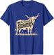 Vintage Turnpike Distressed Country Music Men Women T-Shirt - T-Shirt | Royal