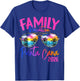 Family Vacation Punta Cana 2026 Matching Holiday Summer T-Shirt - T-Shirt | Royal