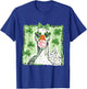 Leopard St Patrick's Day Goose Cute Goose Lover Cute Animal T-Shirt - T-Shirt | Royal