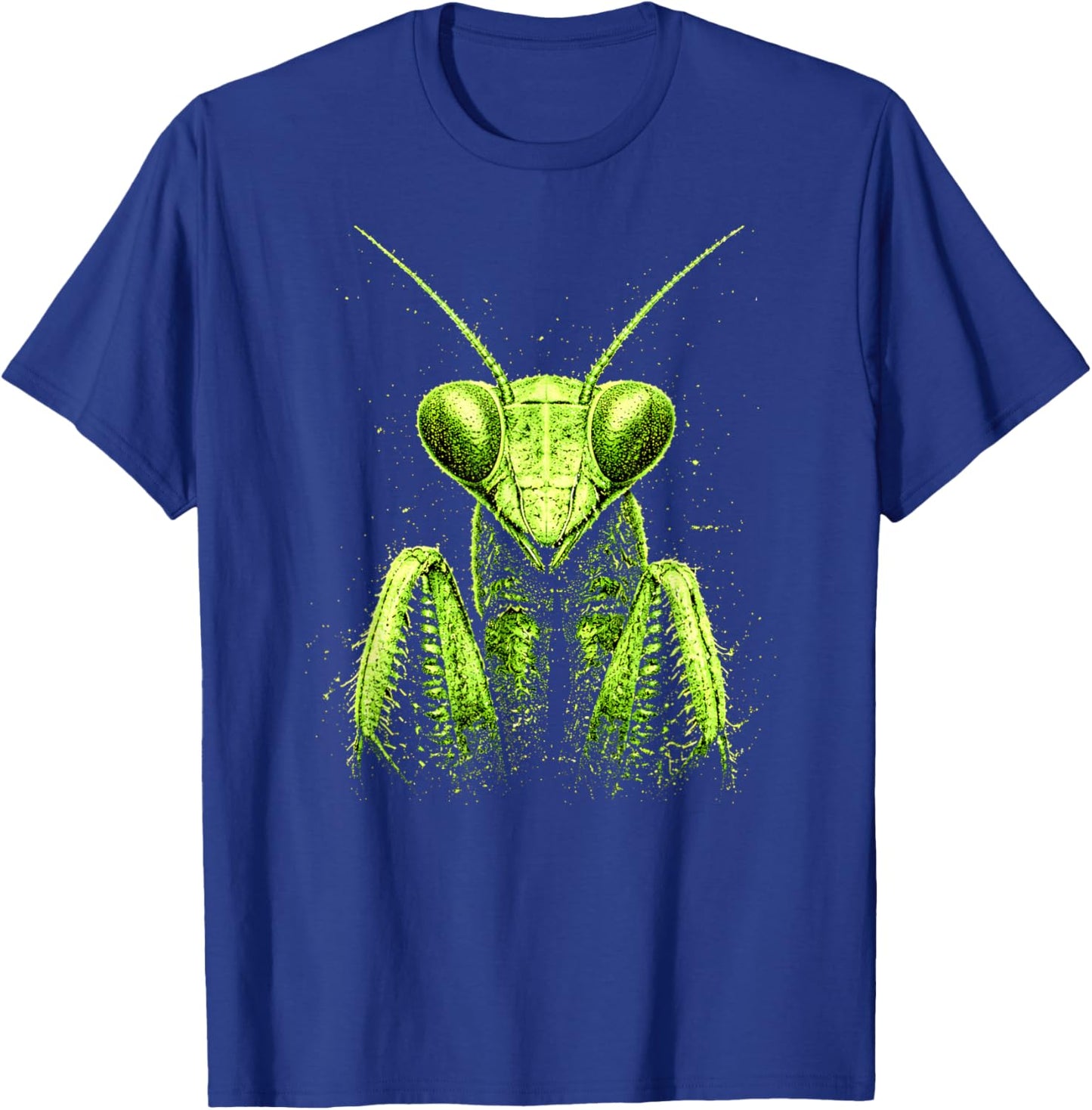 Cyber y2k Praying Mantis Insect Aesthetic Streetwear 2000s T-Shirt - T-Shirt | Royal