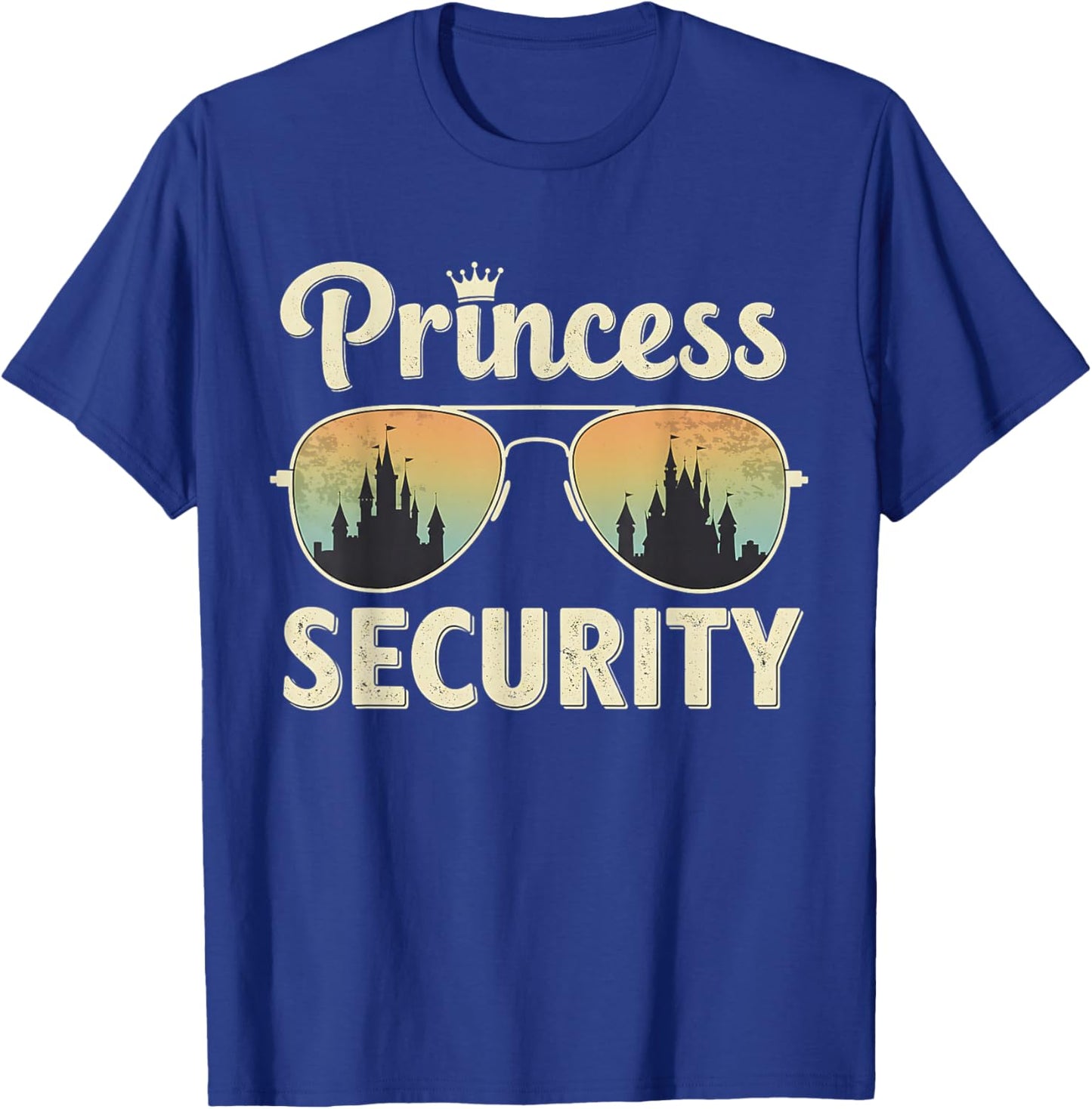 Princess Security Squad Vacation Family Matching T-Shirt - T-Shirt | Royal