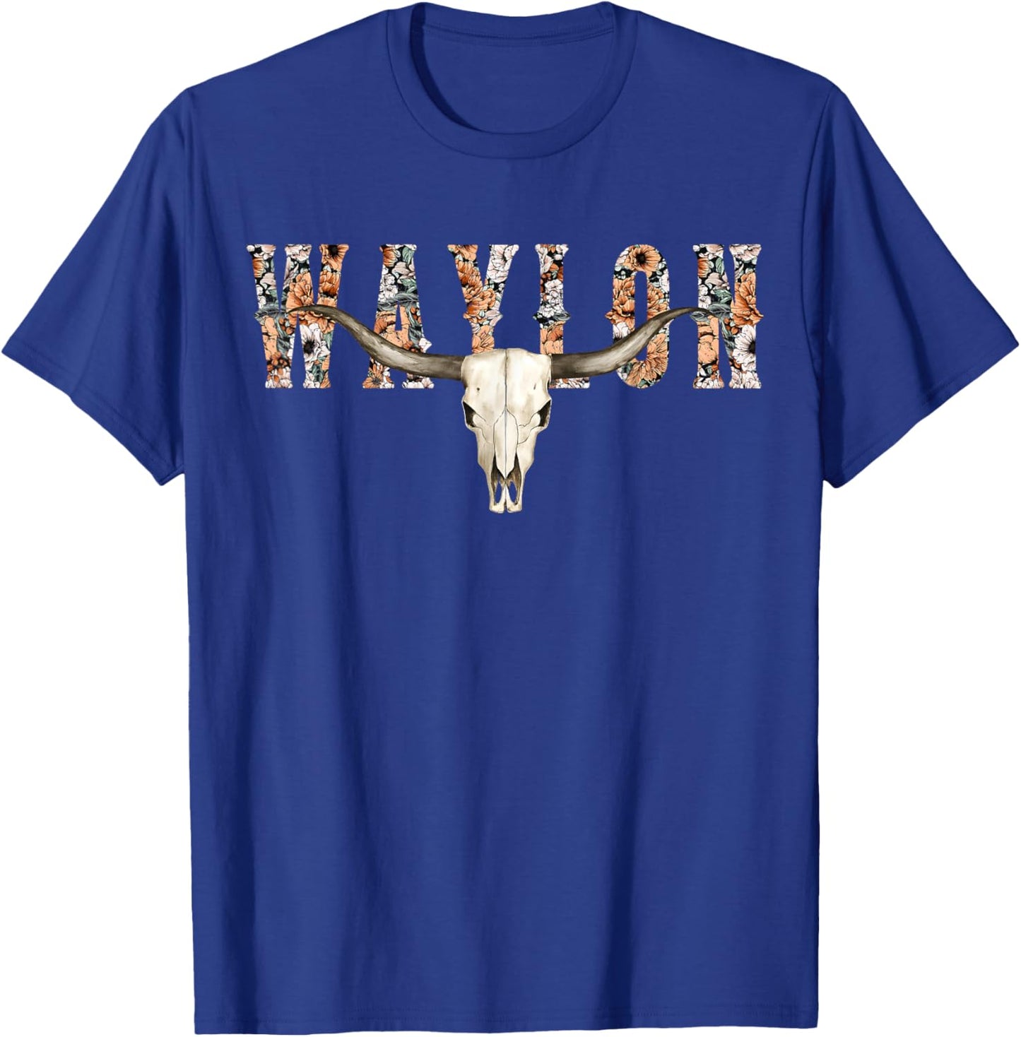 Vintage Retro Waylon Pride Name Gift Women Kid T-Shirt - T-Shirt | Royal