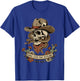 Western Gothic Cowboy Skull Outlaw Tattoo T-Shirt - T-Shirt | Royal
