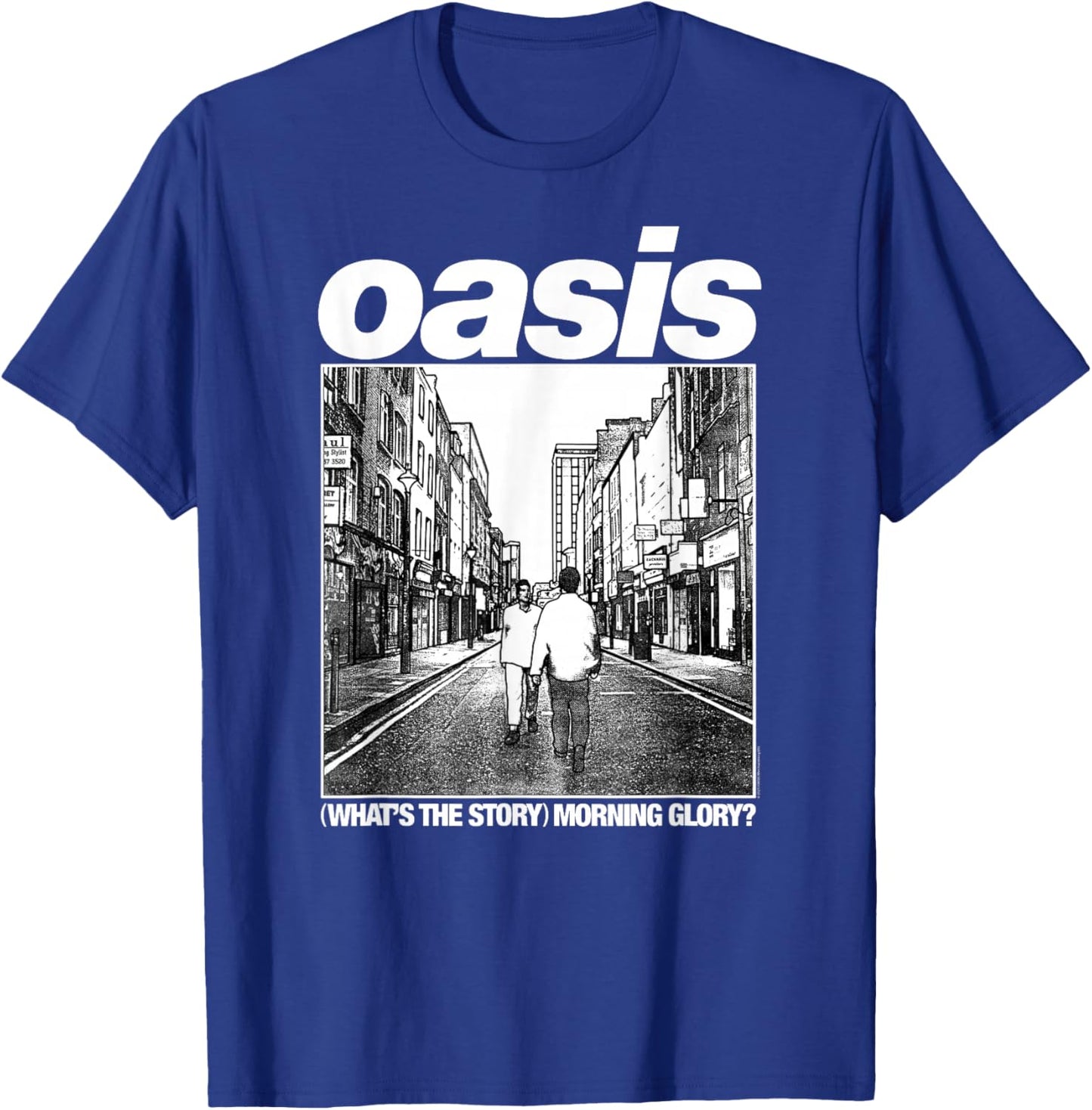 Oasis – Amazon Exclusive WTSMG in Navy T-Shirt - T-Shirt | Royal