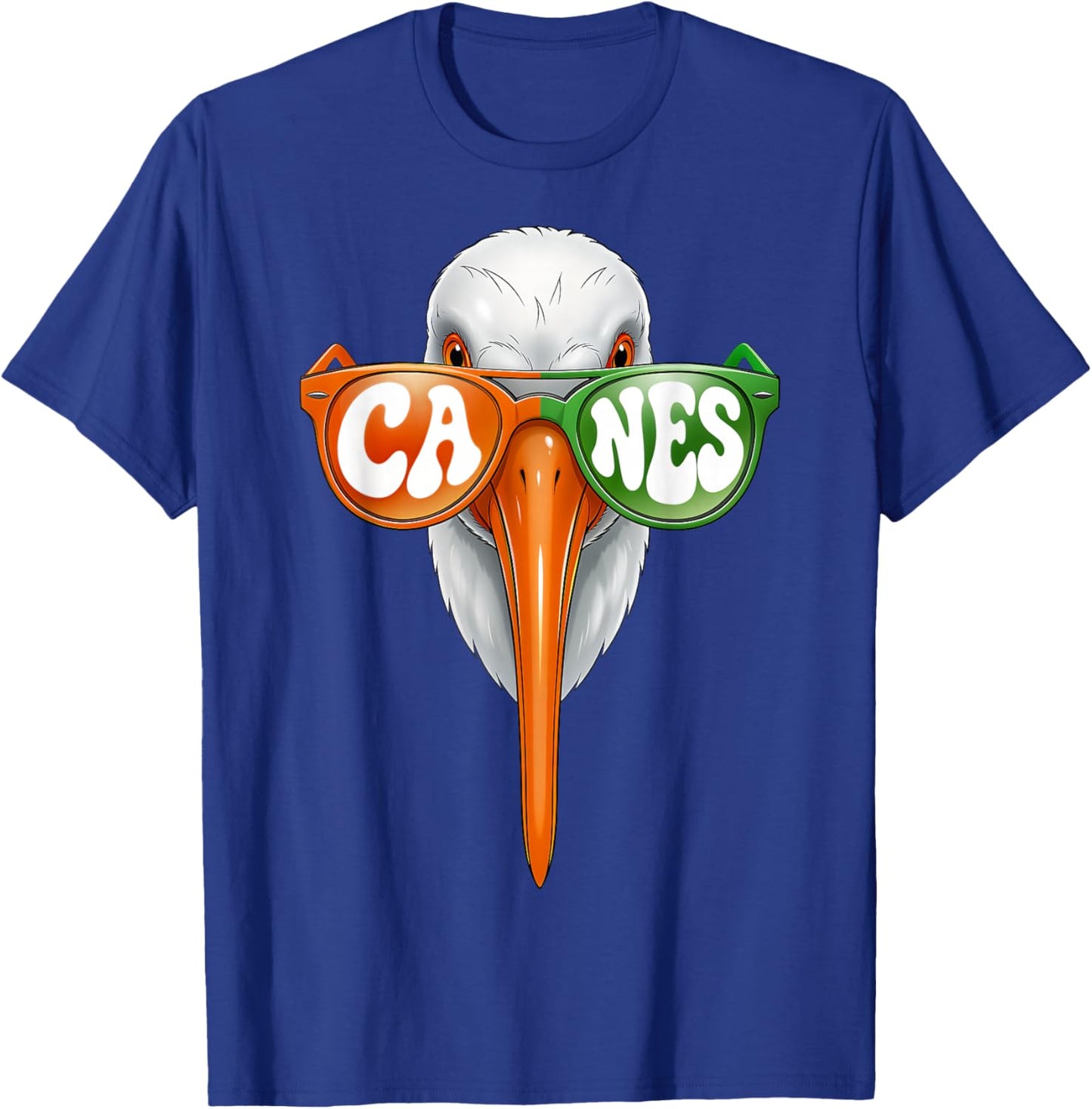 American White Ibis with Sunglasses Women Kids T-Shirt - T-Shirt | Royal
