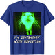 I'm Contaminated with Radiation Funny Internet Cat Gen-Z T-Shirt - T-Shirt | Royal