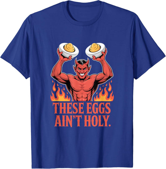 Thanksgiving Deviled Egg Retro Deviled Eggs Lover T-Shirt - T-Shirt | Royal