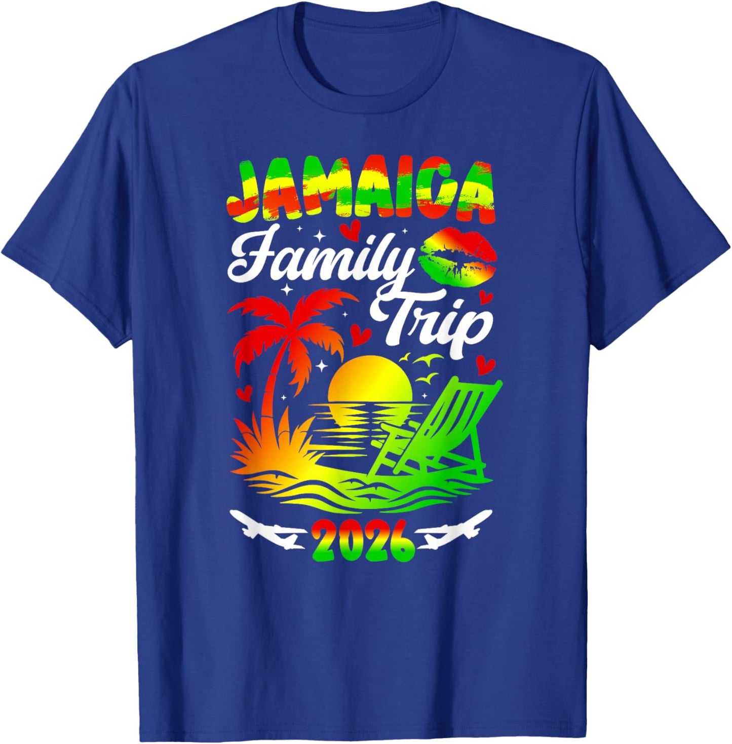 Jamaica Family Trip 2026 Family Vacation Jamaica Travel T-Shirt - T-Shirt | Royal