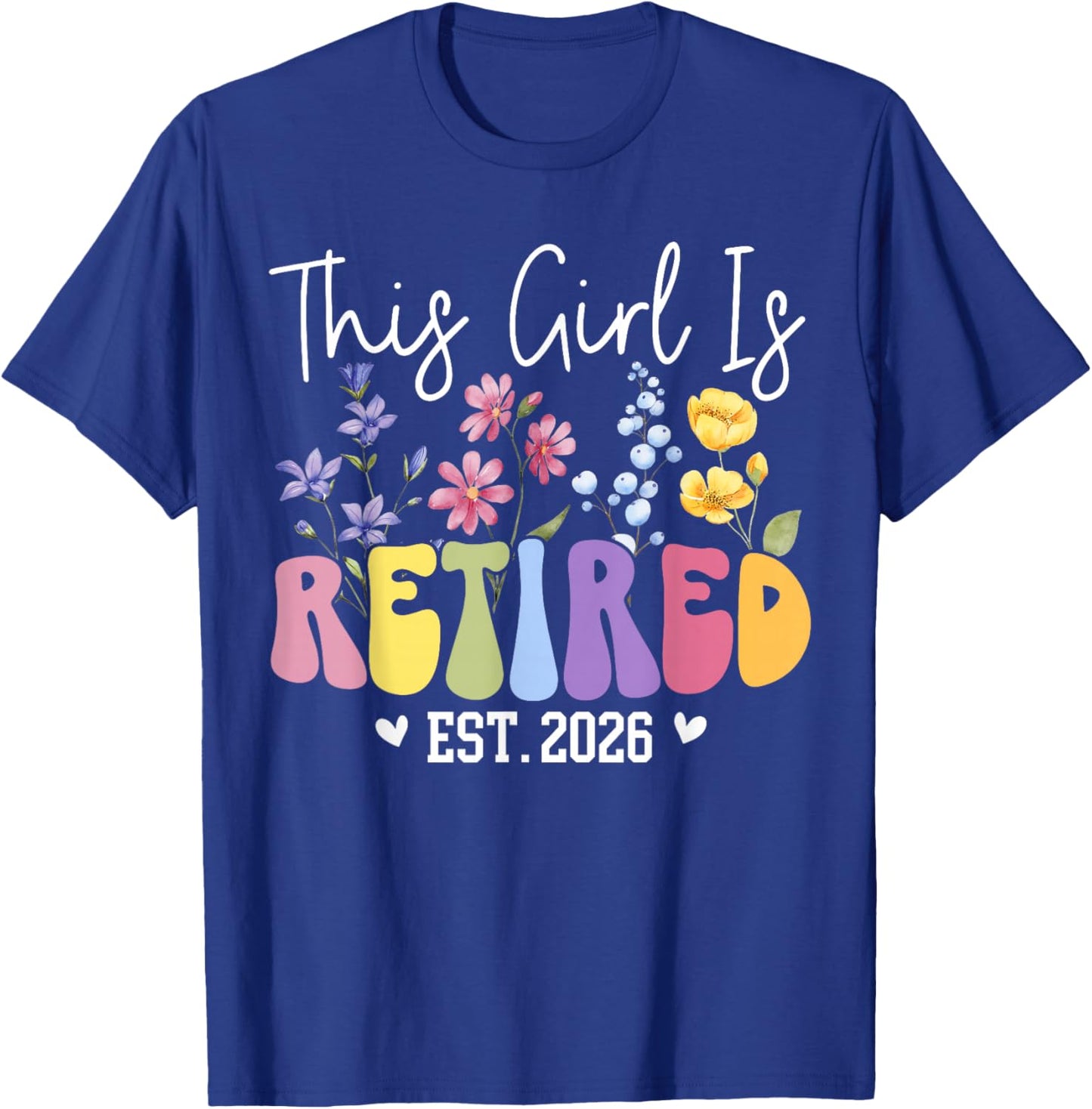 Floral T-Shirt - T-Shirt | Royal