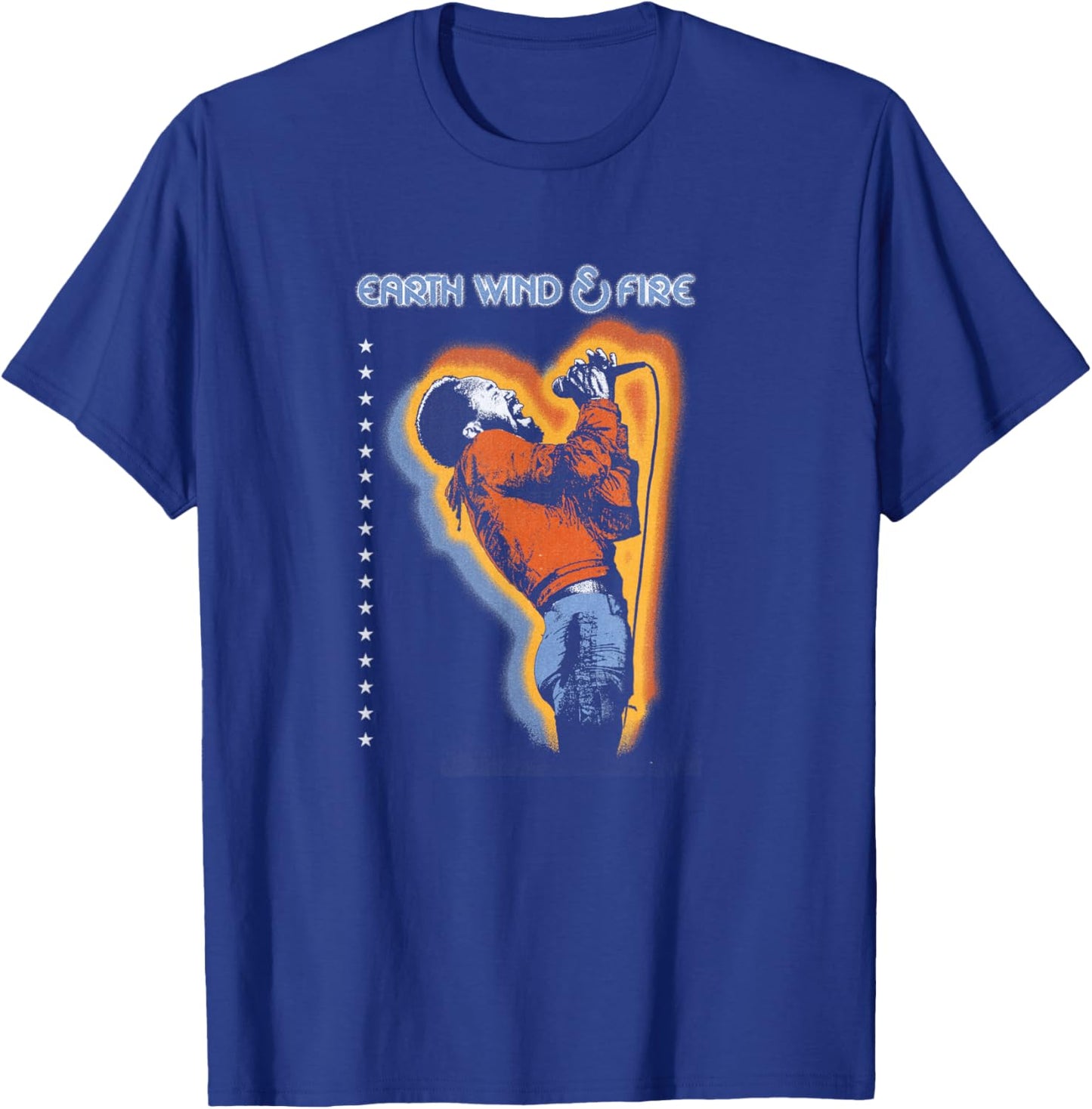 Earth, Wind & Fire Portrait T-Shirt - T-Shirt | Royal