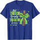 Not Lucky Simply Blessed Christian Shamrocks St Patricks Day T-Shirt - T-Shirt | Royal