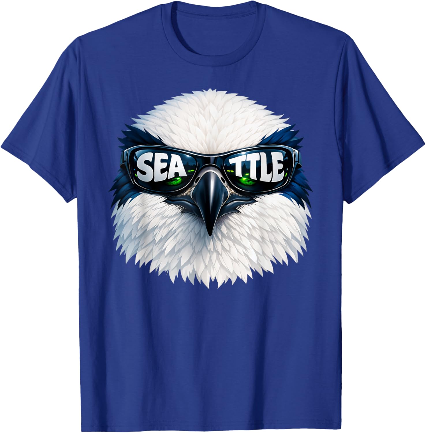 Vintage Bird Head Women Kids T-Shirt - T-Shirt | Royal