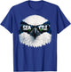 Vintage Bird Head Women Kids T-Shirt - T-Shirt | Royal