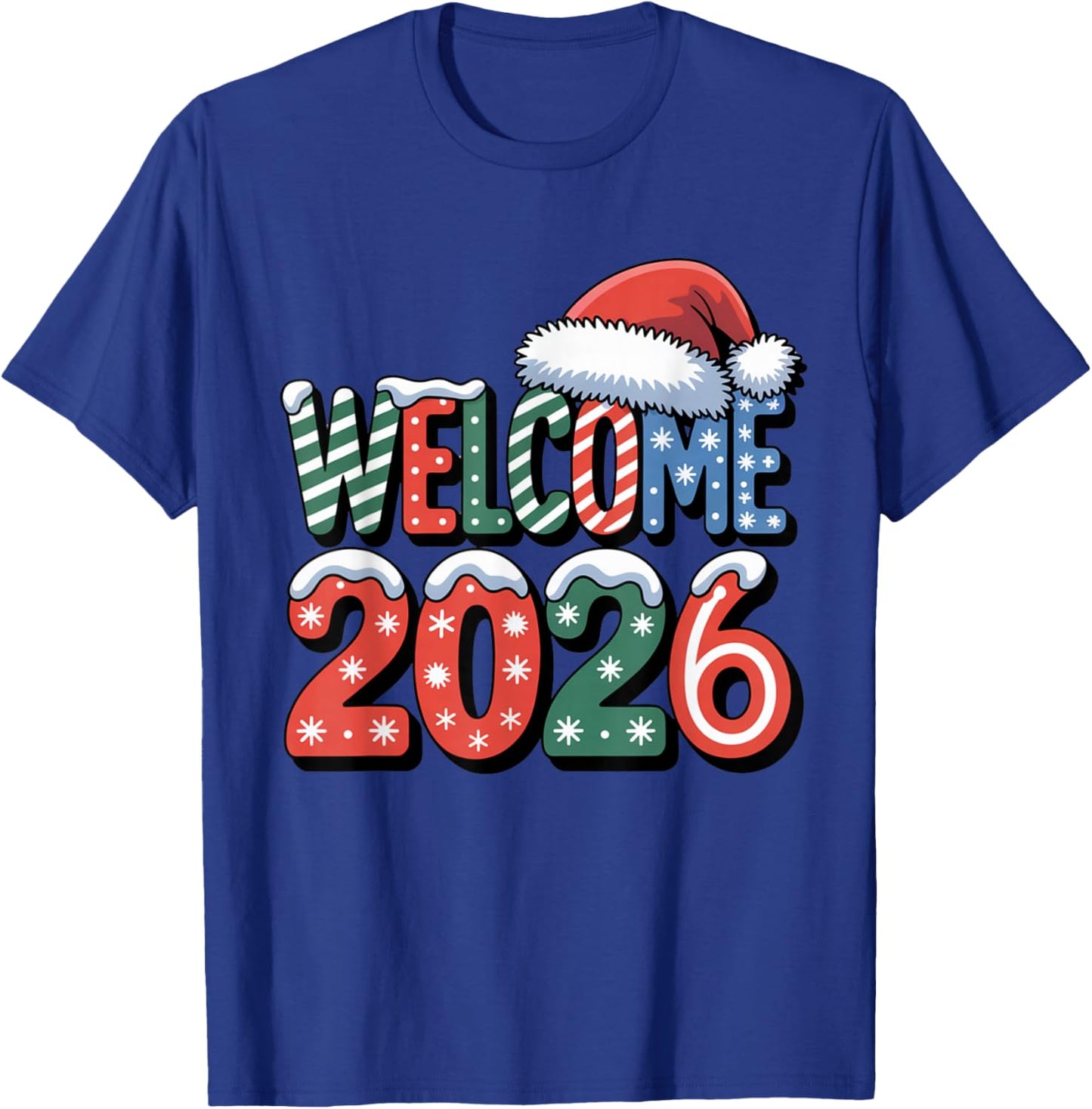 Happy New Year 2026 T-Shirt - T-Shirt | Royal