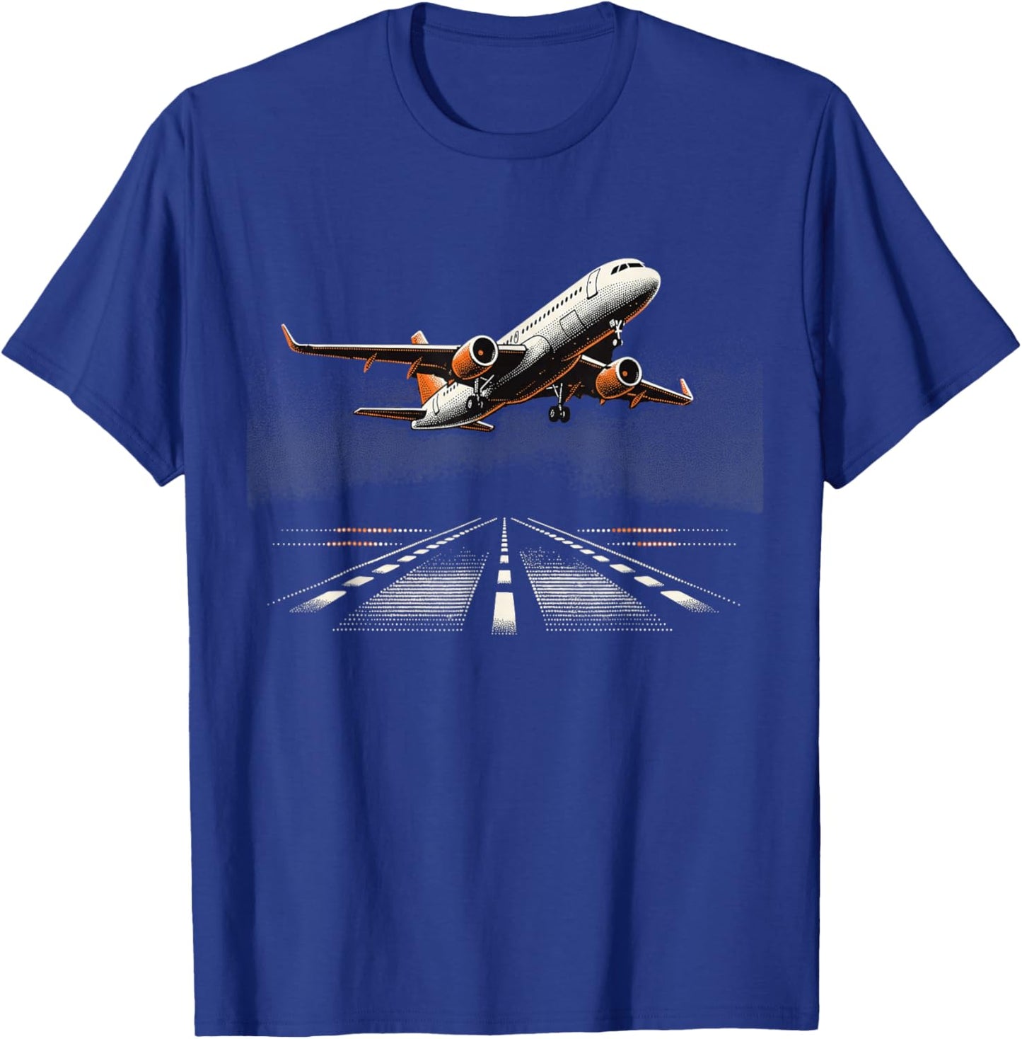 Funny Aviator Pilot Airplane Flight Aviation Gifts Men Women T-Shirt - T-Shirt | Royal