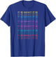 It is What It is Funny Inspiration Design Text Multicolored T-Shirt - T-Shirt | Royal