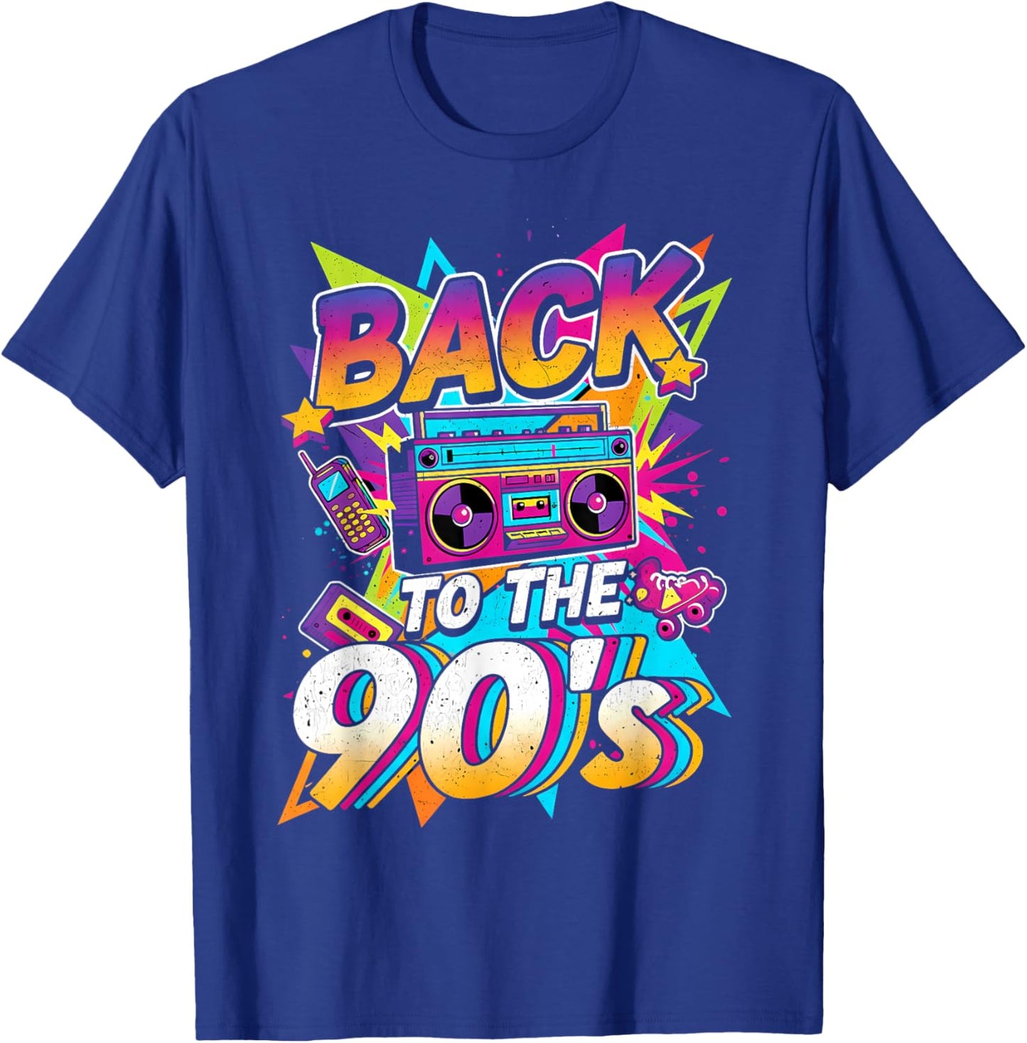90s Party Outfit and Theme Party Costume T-Shirt - T-Shirt | Royal