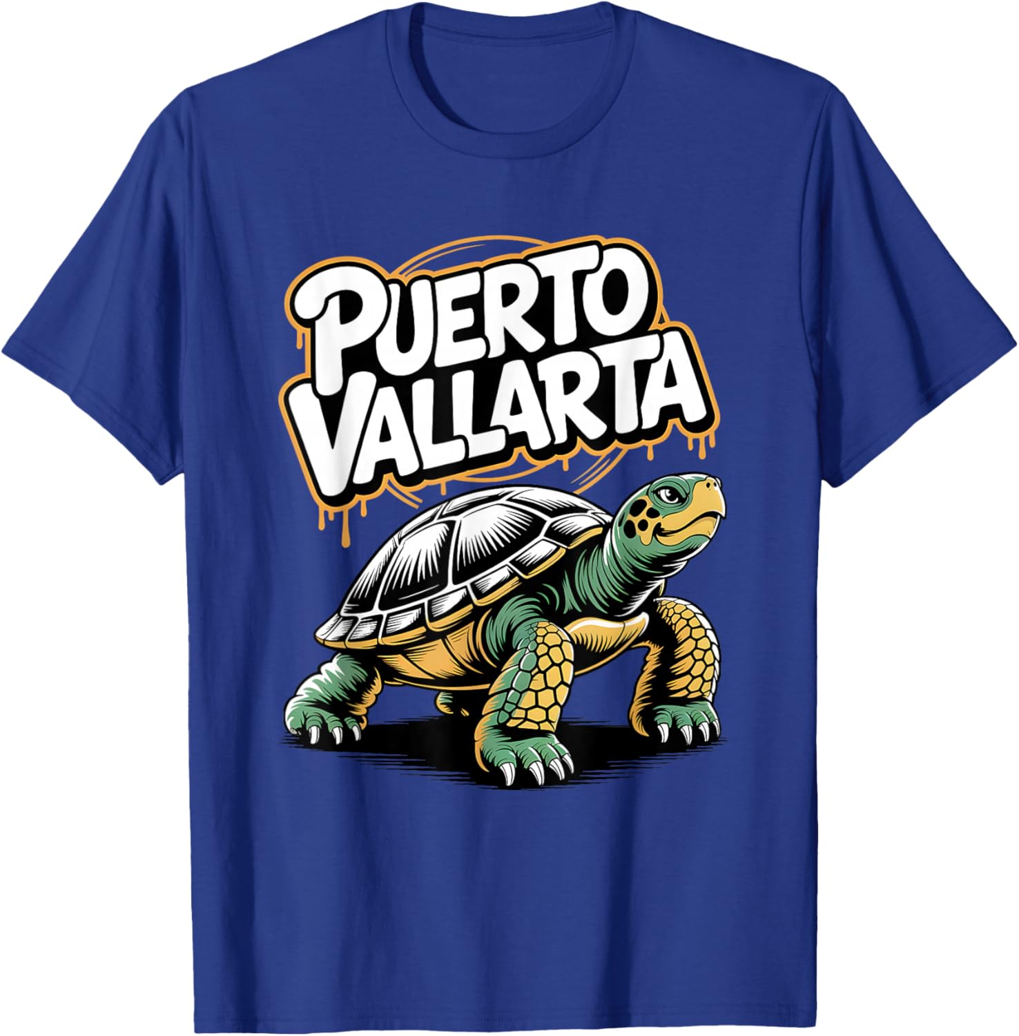 Puerto Vallarta Mexico Sea Turtle Beach Vacation T-Shirt - T-Shirt | Royal
