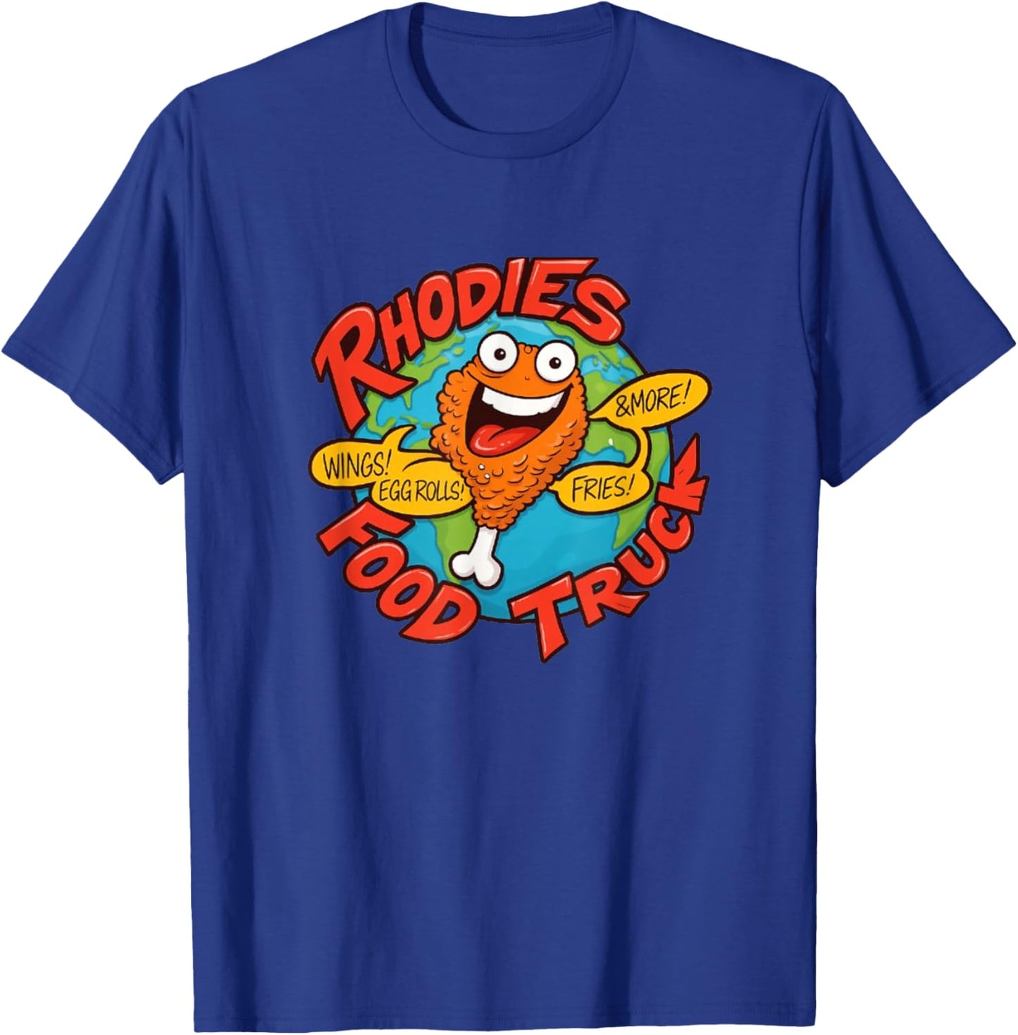 Rhodies Planet Earth T-Shirt - T-Shirt | Royal