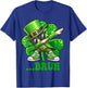 Shamrock Leprechaun Dabbing Bruh Funny St. Patrick’s Day T-Shirt - T-Shirt | Royal