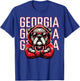Bulldog Boys Youth Teen Kids Men Girls Women T-Shirt - T-Shirt | Royal