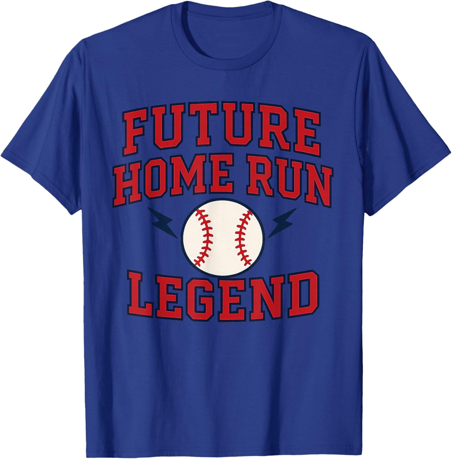 Future Home Run Legend Baseball – Kids & Youth Baseball T-Shirt - T-Shirt | Royal