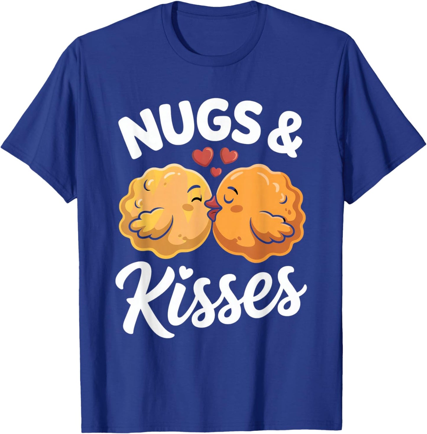 Chicken Nuggets Loves Chicken Chicken Nugget Valentines Day T-Shirt - T-Shirt | Royal