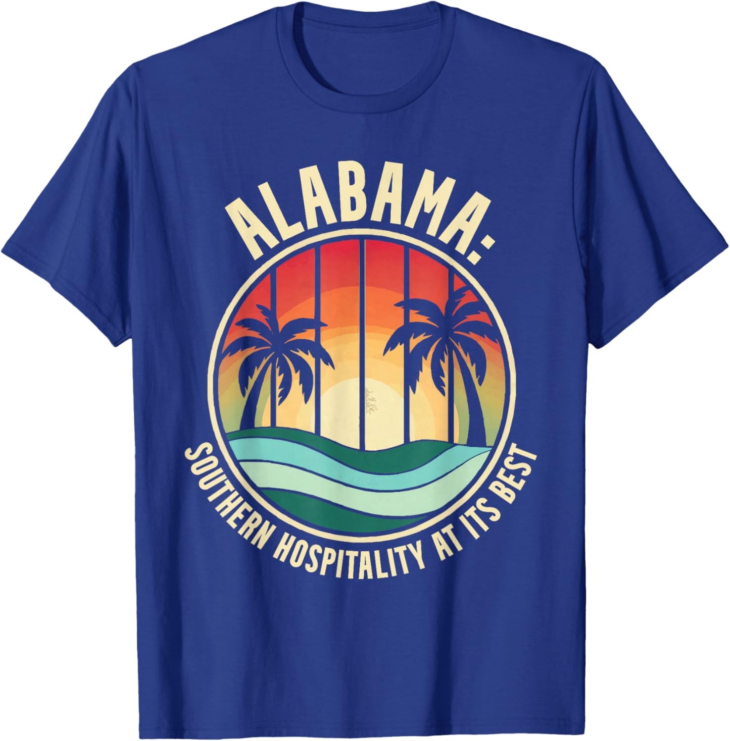 Alabama USA State American United States America T-Shirt - T-Shirt | Royal