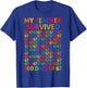 My Teacher Survived 100 Days of 67 100th Day of School Kids T-Shirt - T-Shirt | Royal