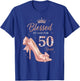 Christian Blessed by God for 50 Years - 50th Birthday Celebr T-Shirt - T-Shirt | Royal