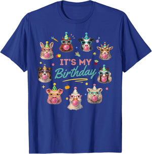 Birthday Farm Animal T-Shirt - T-Shirt | Royal