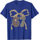 Six Seven Coquette Girl Bow Camo Meme 67 Funny Number Slang T-Shirt - T-Shirt | Royal