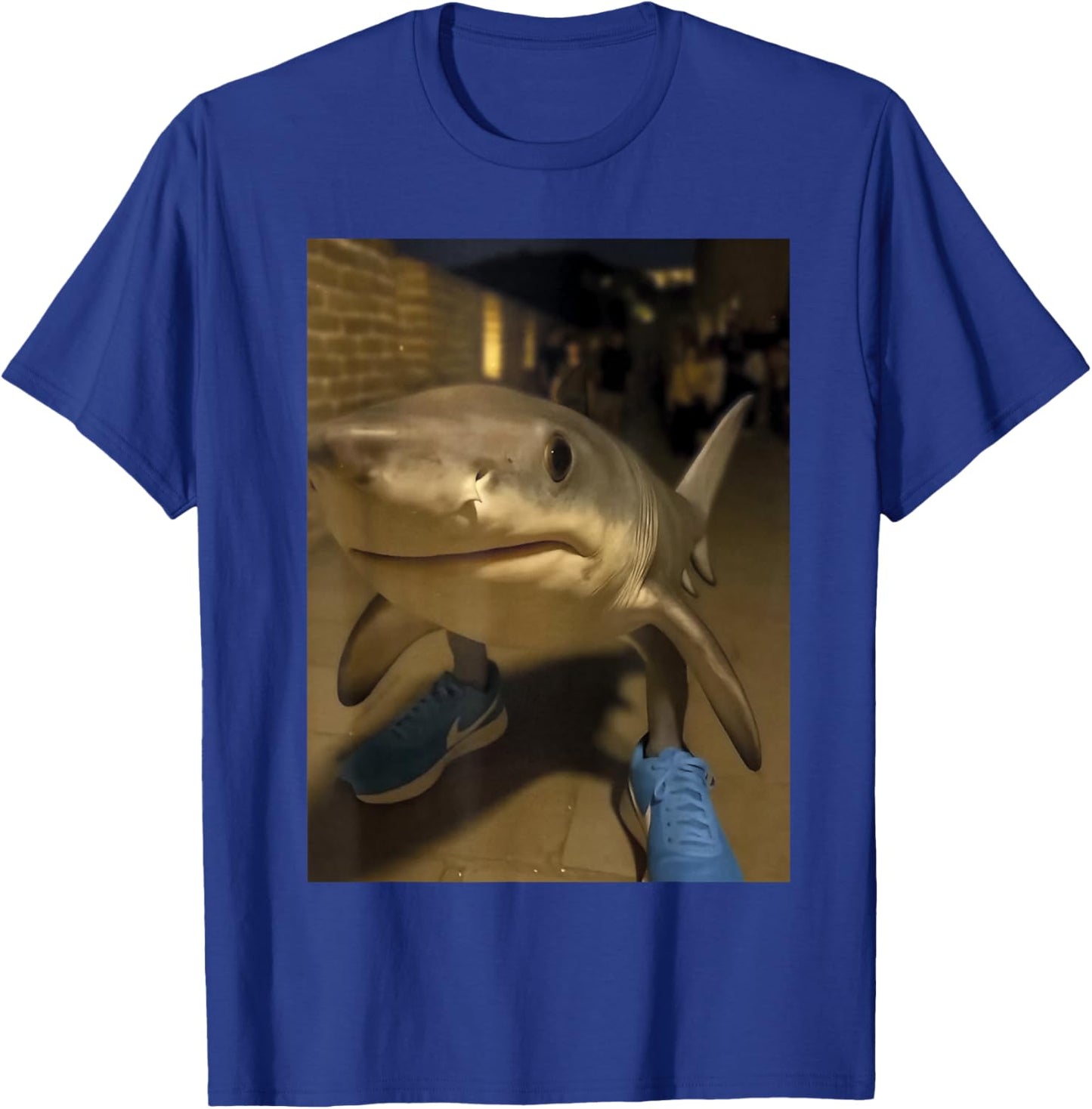 Tralalero Tralala Shark Meme Funny Italian Brainrot T-Shirt - T-Shirt | Royal