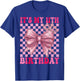 11th Birthday Girl Coquette Bow 11 Year Old Party Girl T-Shirt - T-Shirt | Royal
